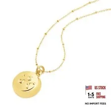 Smart Jewelry - Personal Safety Device - Necklace Gold