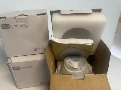 Lot of 3 Generic HD Security Cameras Three Total