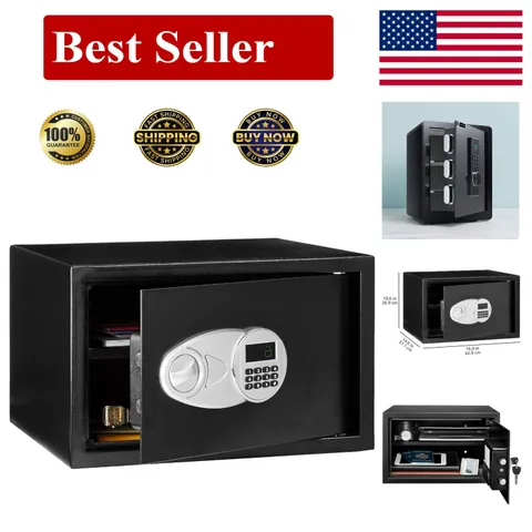 User-Friendly Lock Box with Privacy Features - Perfect for Valuables Storage