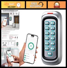 Wireless WiFi Keypad Access Control System, IP68 Waterproof, Remote Unlock, Univ