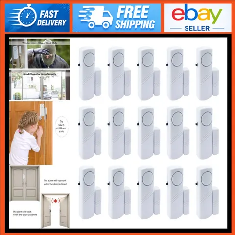 92DB Door Window Alarm for Kids Safety | Burglar Alarm & Pool Security System