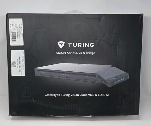 TURING TR-MRP164G2-B SMART SERIES 16-CHANNEL POE 4K NVR W TURING BRIDGE/4TB HDD