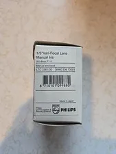 PHILIPS LTC3361/30 3.5-8mm F1.4 Manual Iris CCTV Lens