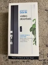 Blink Video Doorbell Wired/Wireless Two way audio HD video & Alexa New