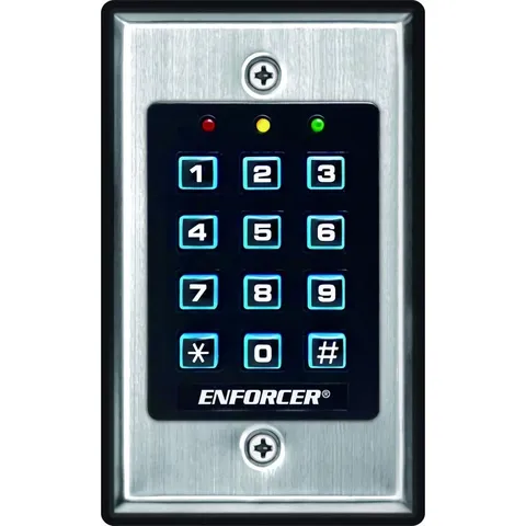Seco-Larm Enforcer Access Control Keypad (SK-1011-SDQ) Stainless Steel 