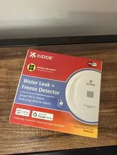Kidde Smart Water Leak and Freeze Detector WiFi Alexa Google 60WLDR-W New