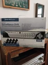 Bunker Hill Security 68332 4CH H.264 Surveillance DVR 500GB 4 Cameras Black