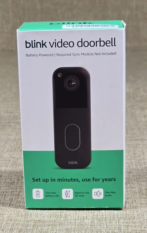 Blink Video Doorbell 2nd Gen Latest Generation Factory Sealed Smart Doorbell