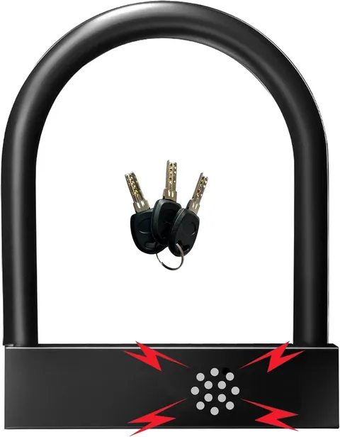 Alarm U Lock- Anti-Theft Heavy Duty Security Alarm Lock - 110Db Alarm Sound - We