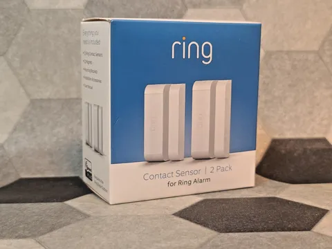 Ring Contact Sensor 2‑Pack for Ring Alarm White (SEALED)
