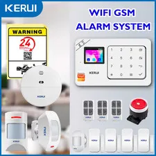 W181 New Panel Host Home Alarm System Wireless WiFi GSM Anti-Theft Alarm Tuya Sm