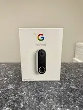 Two Google Nest Doorbells Hardwired Gen 1 With Chime