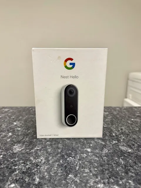 Two Google Nest Doorbells Hardwired Gen 1 With Chime