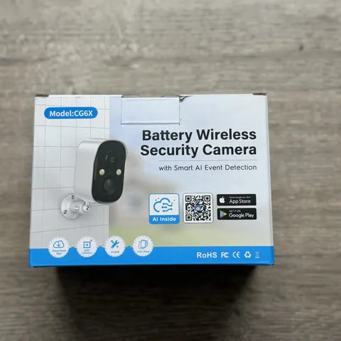 Smart Battery  Camera Security wireless  New In Box A-1