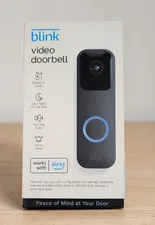 Blink Smart Wi-Fi Video Doorbell Wired/Battery with 2 Way Audio works with Alexa