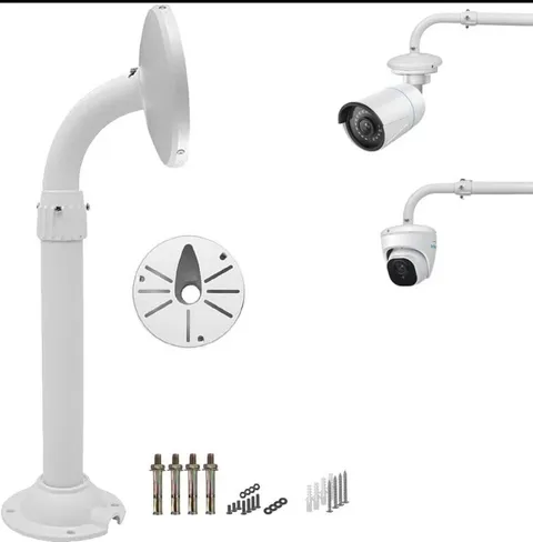 Security Camera Mount Bracket 6 inch Base,15.7inch-23.6 inch Extendable J-Pol Z