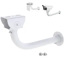 L Security Camera Mount Bracket Universal Adjustable Wall Mount J Shape CCTV