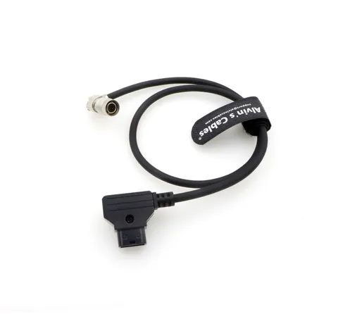 Alvins Cables Right Angle Hirose 4 Pin Male To Dtap Power Cable 50cm Cord