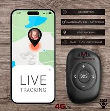 Smallest 4G Emergency Personal Medical Alarm Alert Pendant Elderly Seniors Kids