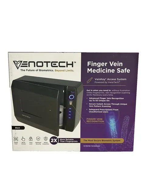 VenoTech Biometric Medicine Safe Advanced Finger Vein Recognition Access NEW
