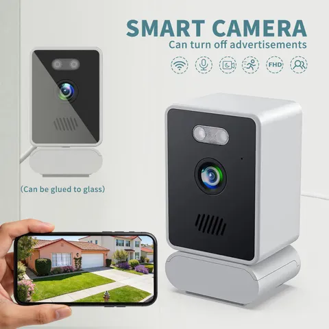Multi angle window monitoring camera, 360 ° rotating base, home indoor security