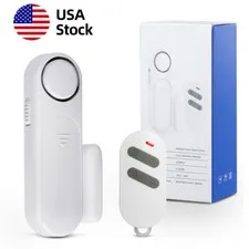 Apartment Anti‑Theft Alarm 120dB Wireless Door Window Sensor w/Remote Control
