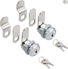 5/8” Cylinder Cam Locks for Tool Box RV Compartment 2 5/8 Inch