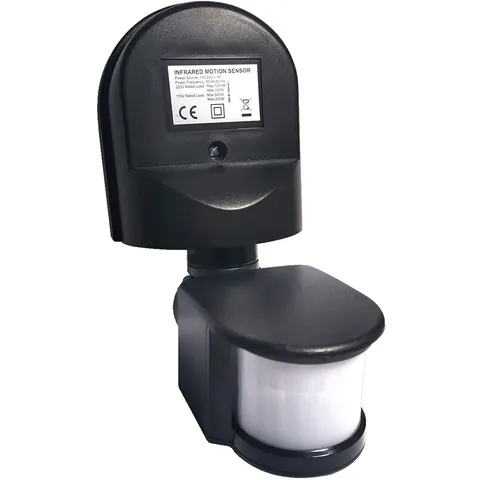 Outdoor Motion Sensor Switch Waterproof PIR Detector 180 Degree 110240V