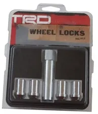 Genuine Toyota Accessories PTR27-34061 TRD Wheel Lock Set