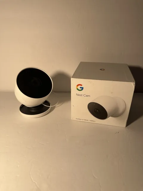 Google Nest Cam Security Camera 1080p HD Wi-Fi Tested Working