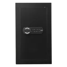 Digital Keypad In-Wall Safe with Anti-Theft Alarm, Hidden Wall Safe, Black