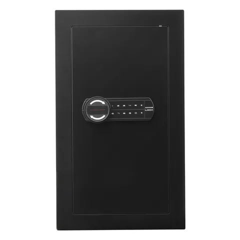 Digital Keypad In-Wall Safe with Anti-Theft Alarm, Hidden Wall Safe, Black