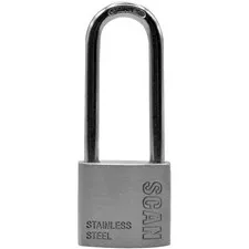 Scan ZB111-38L Stainless Steel Lock 38mm Long Lock