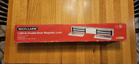 Dual Door Magnetic Lock 1200lbs Holding Double Door Access Control System