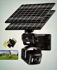 4G LTE Solar Security Camera Wireless Outdoor, No WiFi, Solar Powered, 360°