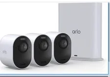 Arlo Ultra 2 Security Bundle w/ 3x Wireless 4K Spotlight Cameras & Base Station