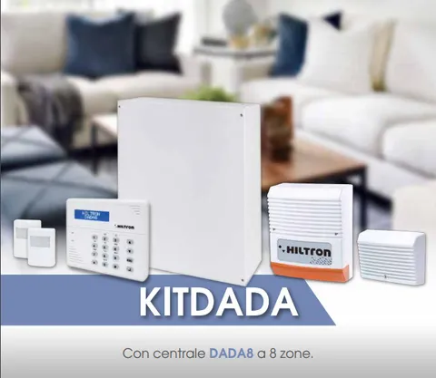 Hiltron KITDADA anti-theft kit with DADA8 control panel + accessories