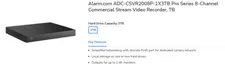 Alarm.com 8CH Commercial Streaming Video Recorder-3TB (CSVR)#ADC-CSVR2008P-1X3TB