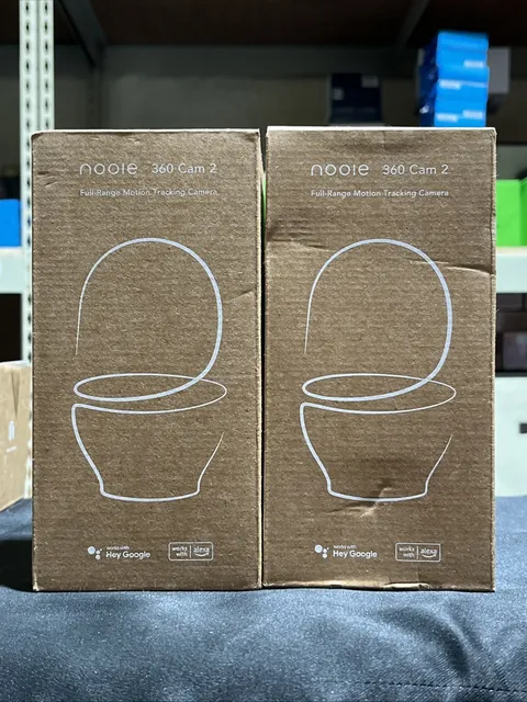 Nooie 360 Cam 2 (IPC100C) 2K HD Full-Range Motion Tracking Camera 2-way Audio