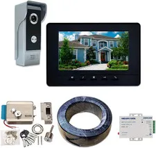 Video Intercom System and Electric Electronic Door Lock and K80 12V Power Supply