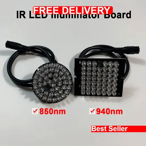 80ft IR Illuminator | AI4 No Hot Spot Wide Angle Infrared Light for Security Cam