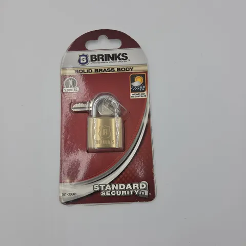 BRINKS SOLID BRASS BODY 1300LB CUT RESISTANT, WEATHER RESISTANT 161-30001