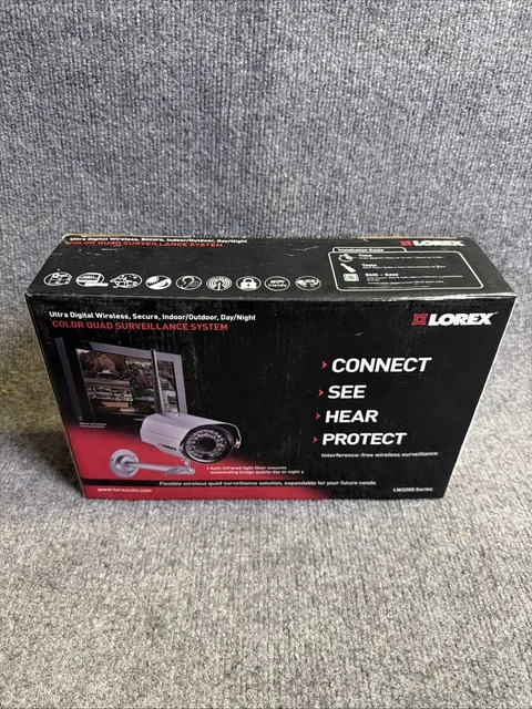 Lorex digital wireless video monitoring system LW2200 New