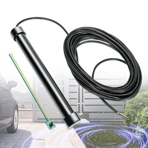 2026 Upgraded Driveway Gate Exit Wand with 50 Ft Cable Compatible with Mighty Mu