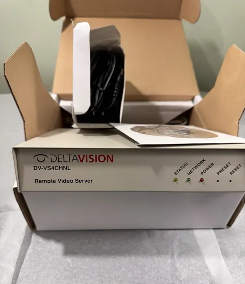 DeltaVision DV-VS4 4 Channel Remote Video Server Open Box