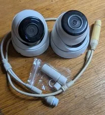 Camius POE indoor/outdoor Dome cameras iris528a  QTY 2 tested