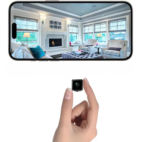 4K Mini Camera Home Wireless Security Security WiFi HD Small Smart House Port...