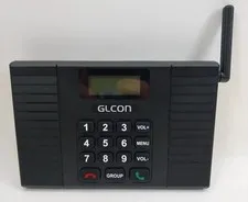 GLCON ZNNF60 Full Duplex Wireless Intercom 9 DUPLEX CHANNELS A/B Black