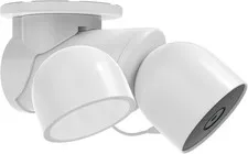 Outdoor Eave Mount Bracket White Security Camera Floodlight Holder