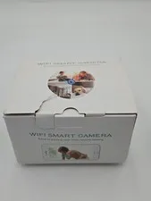 Open Box WiFi Smart Camera Indoor Security Baby Pet Monitor Black